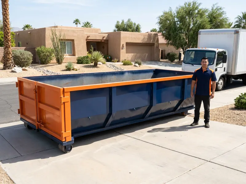 10-Yard Dumpster Rental in Palm Springs, CA
